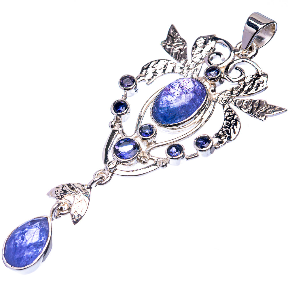 Signature Tanzanite Pendant 2 7/8" (925 Sterling Silver) P38729