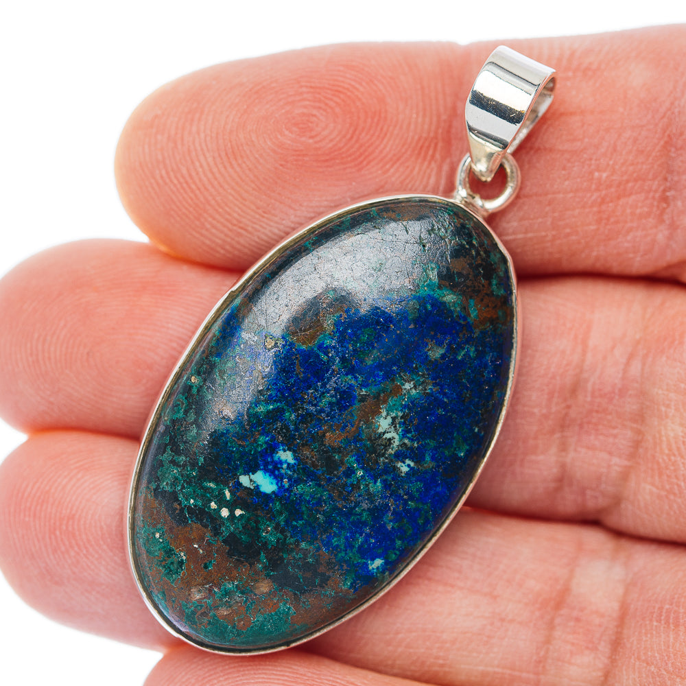 Premium Zarinite Pendant 1 7/8" (.925 Sterling Silver)