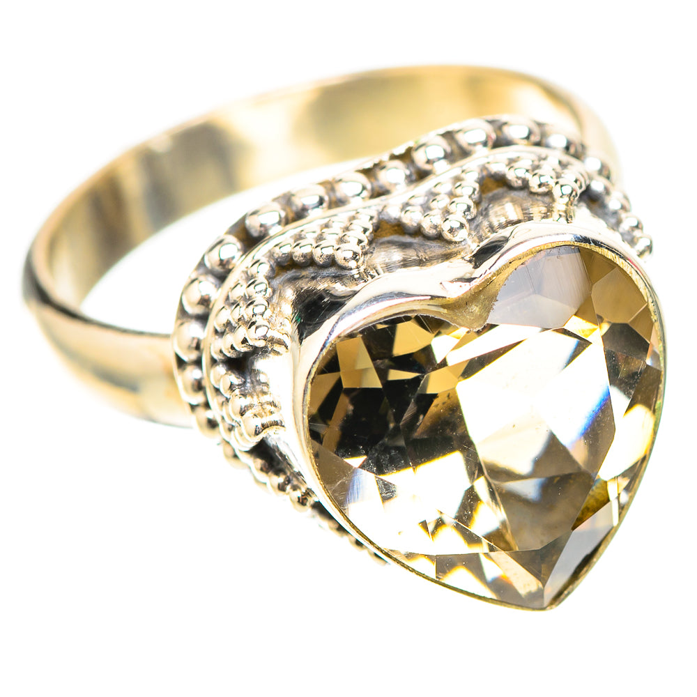 Smoky Quartz Ring Size 6 (925 Sterling Silver) RING138481