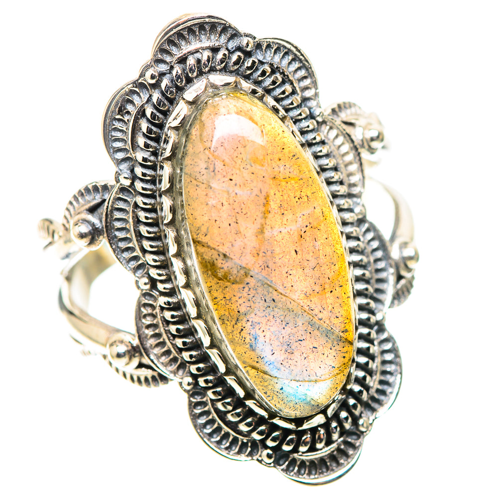 Labradorite Ring Size 7.75 (925 Sterling Silver) RING138539