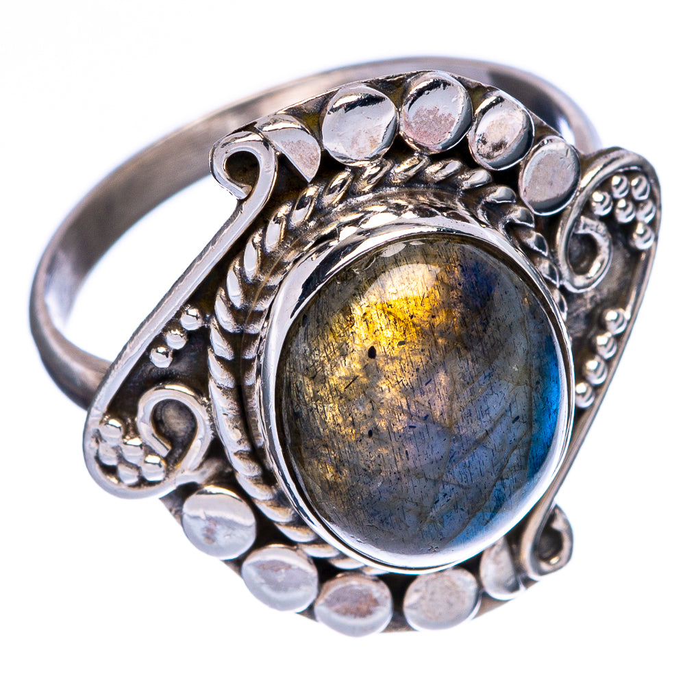 Labradorite Ring Size 7 (925 Sterling Silver) R146206