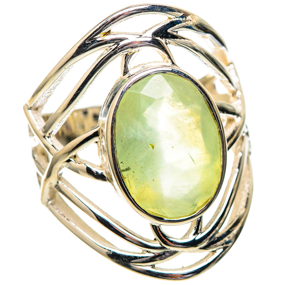 Prehnite Ring Size 7 (925 Sterling Silver) RING137834