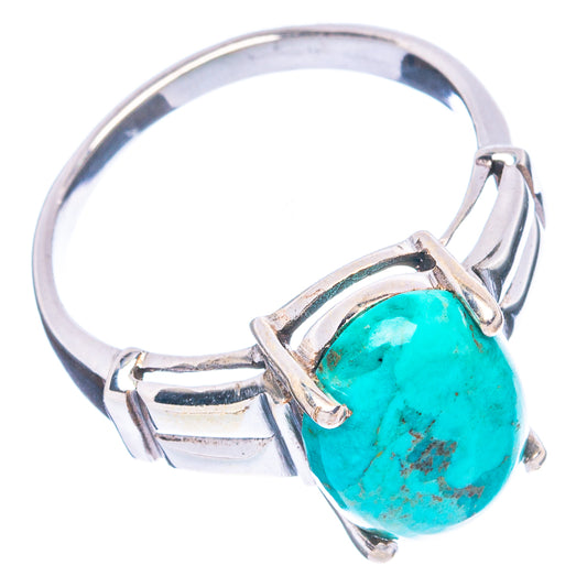 Rare Arizona Turquoise Ring Size 9 (925 Sterling Silver) R4818