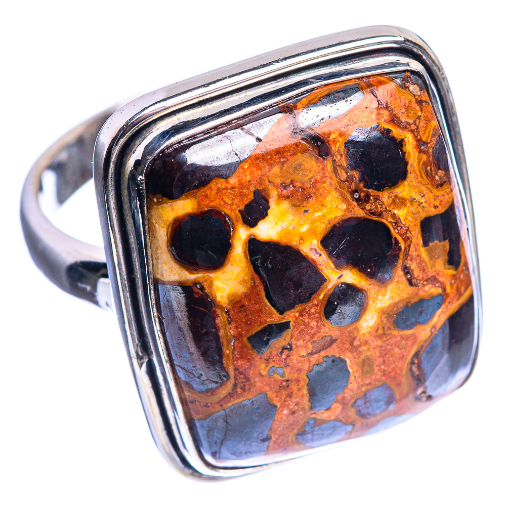 Large Chert Breccia Ring Size 11.5 (925 Sterling Silver) R144226