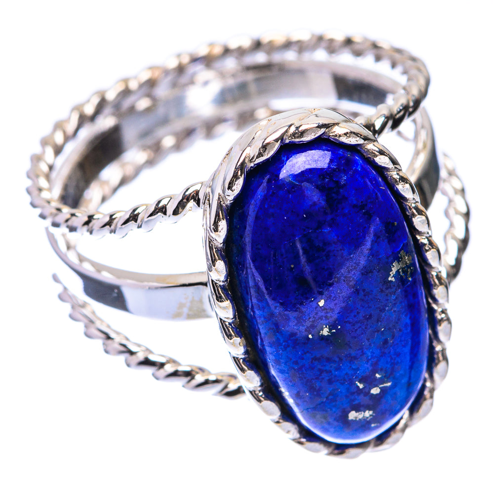 Premium Lapis Lazuli Ring Size 8.75 (925 Sterling Silver) R141854