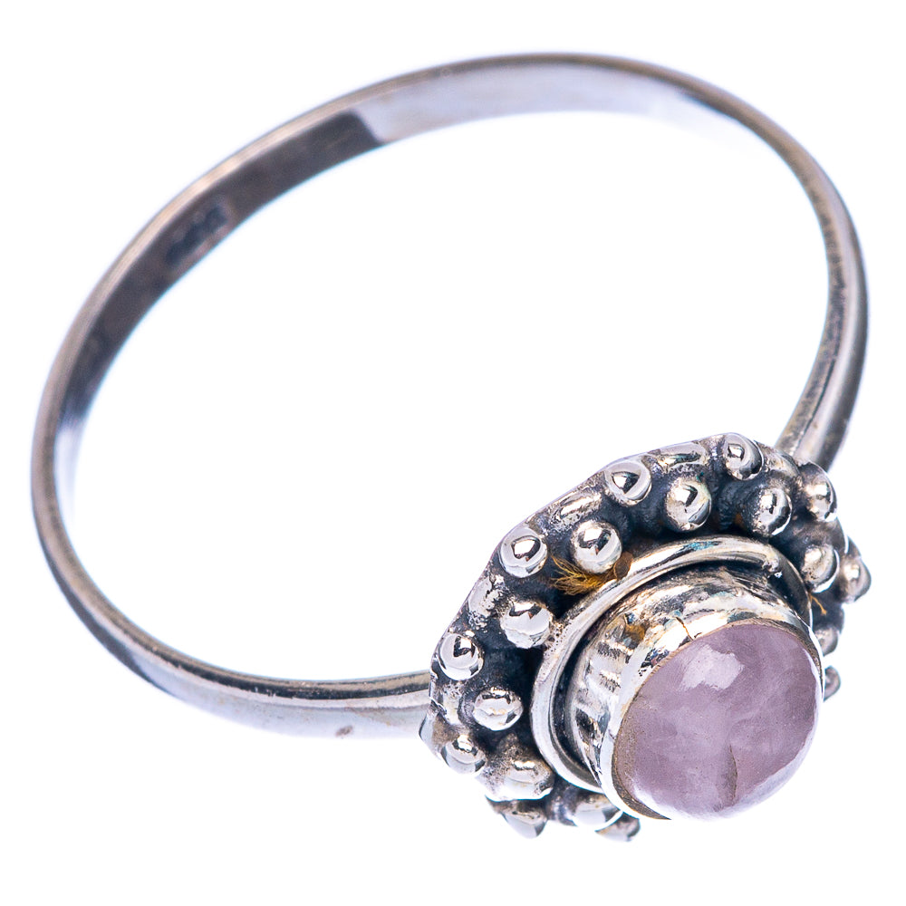 Rose Quartz Dainty Ring Size 8 (925 Sterling Silver) R145798