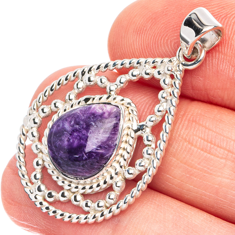 Premium Chaorite Pendant 1 1/2" (925 Sterling Silver) P45065