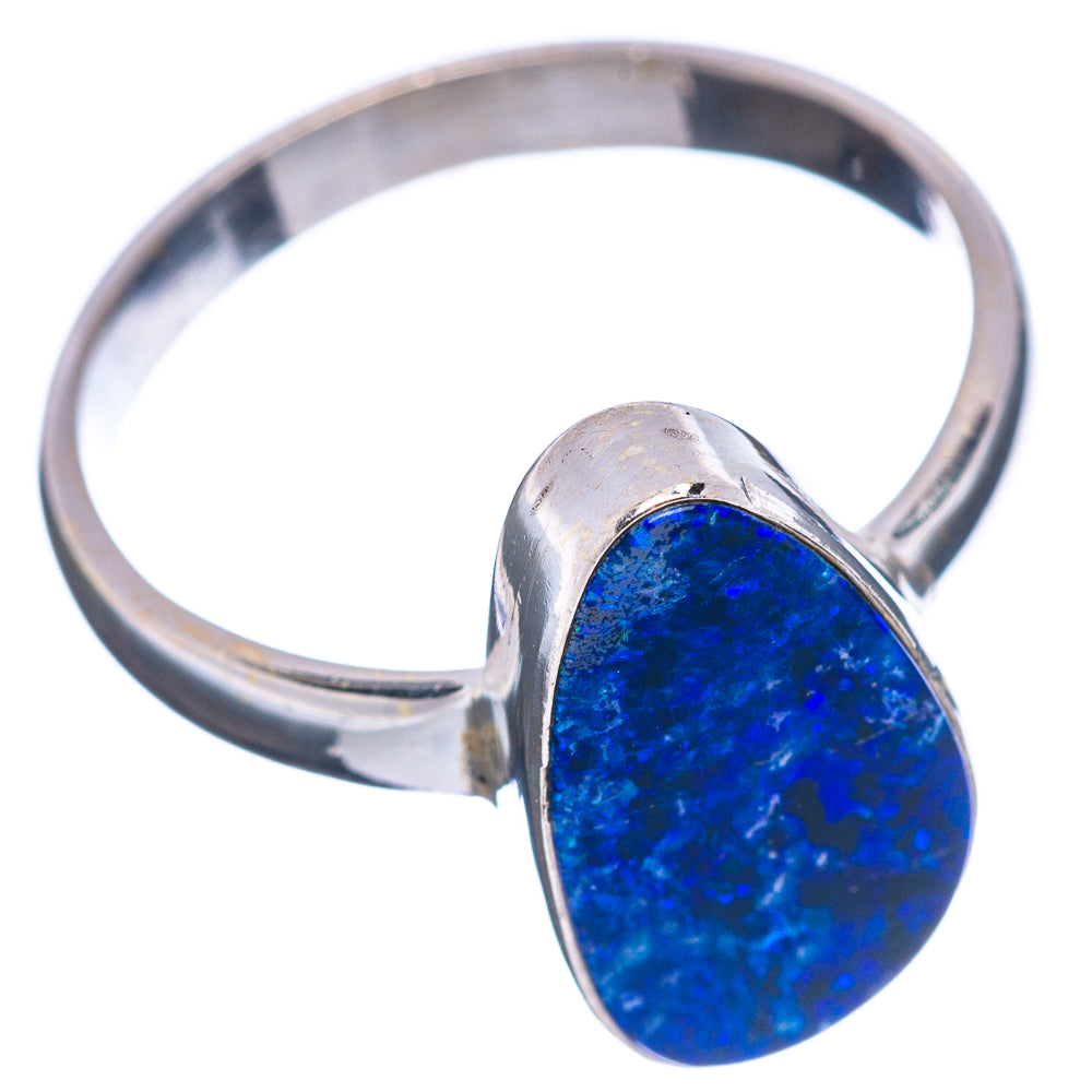 Doublet Opal Ring Size 8 (.925 Sterling Silver)