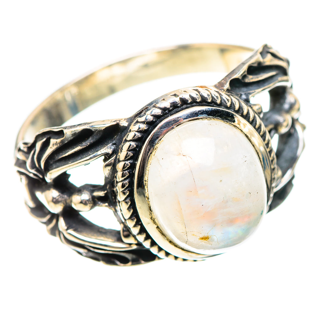 Rainbow Moonstone 925 Sterling Silver Ring Size 9.25 (925 Sterling Silver) RING139440