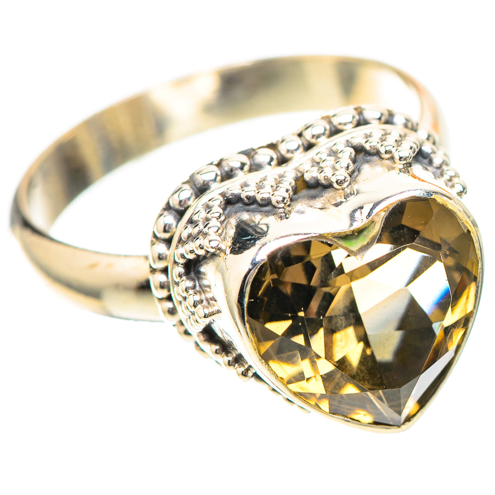 Smoky Quartz Ring Size 8 (925 Sterling Silver) RING138986