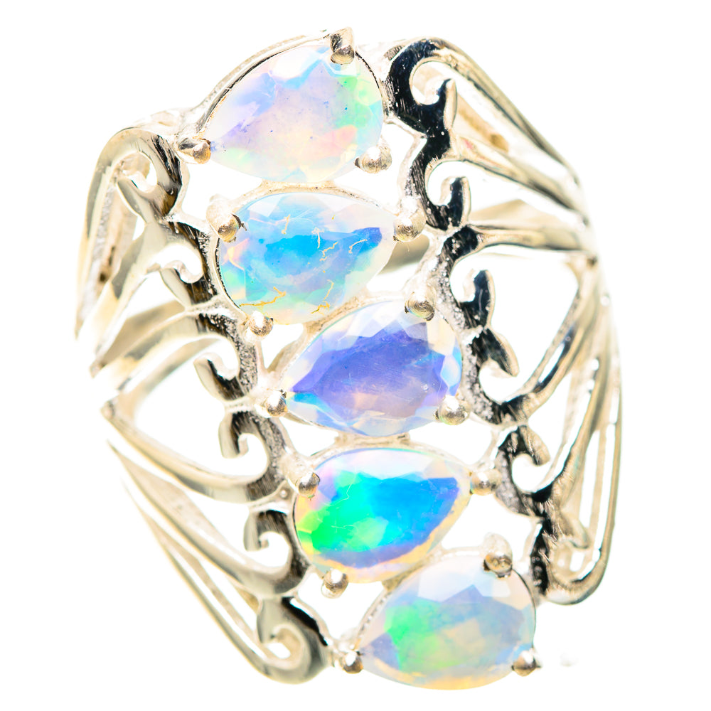 Ethiopian Opal Ring Size 7.5 (925 Sterling Silver) RING138788