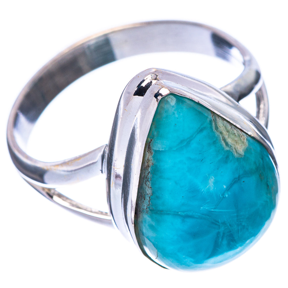 Larimar Ring Size 8 (925 Sterling Silver) R1723