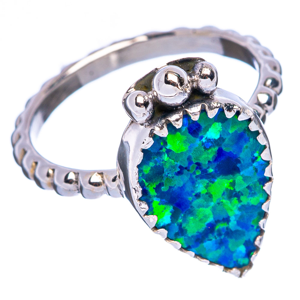 Synthetic Opal Ring Size 6 (925 Sterling Silver) R146278
