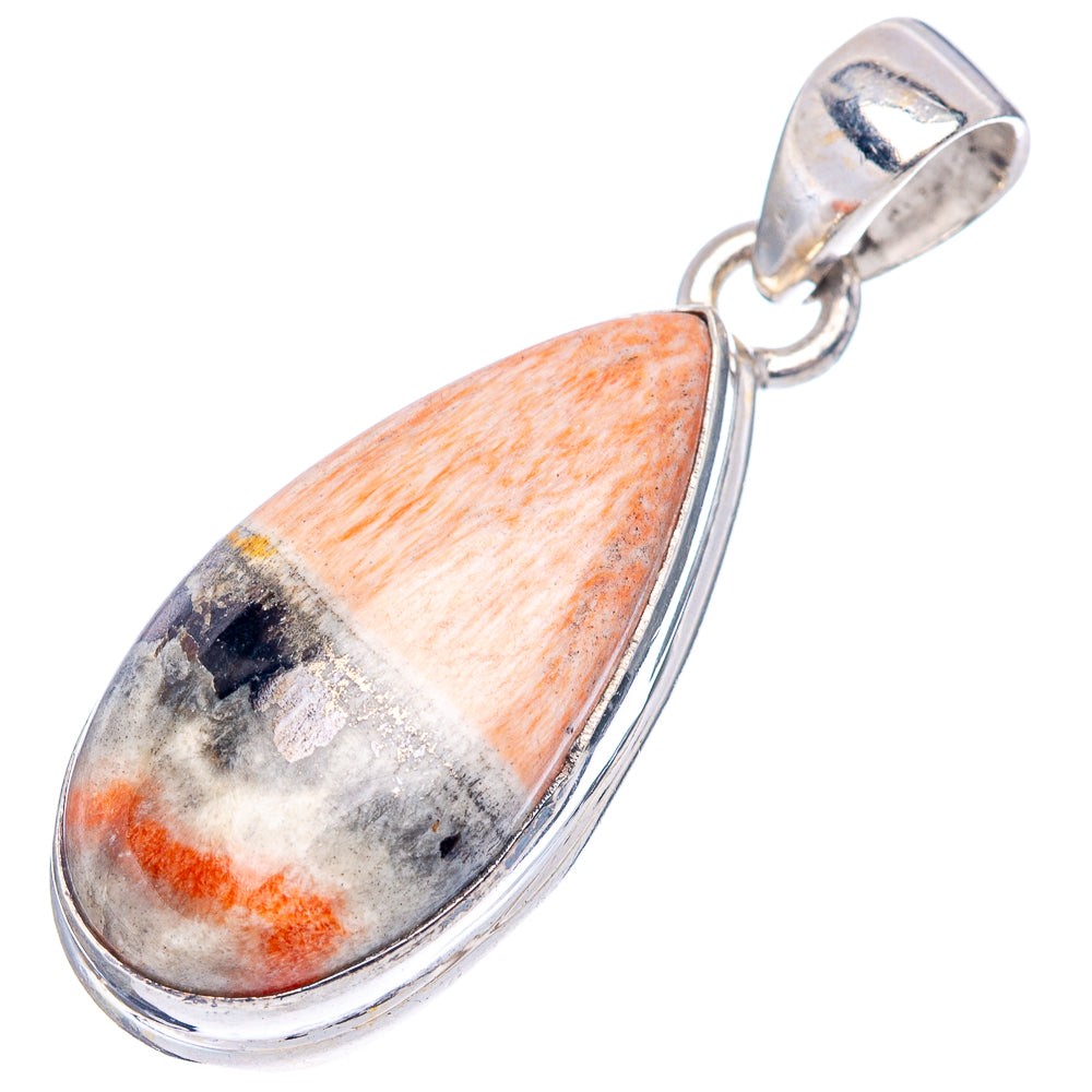 Celestobarite Pendant 1 3/8" (.925 Sterling Silver)