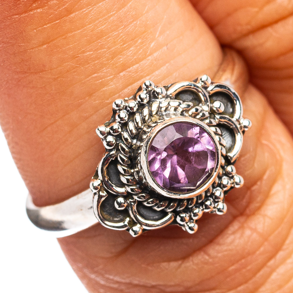 Amethyst Ring Size 7 (.925 Sterling Silver)