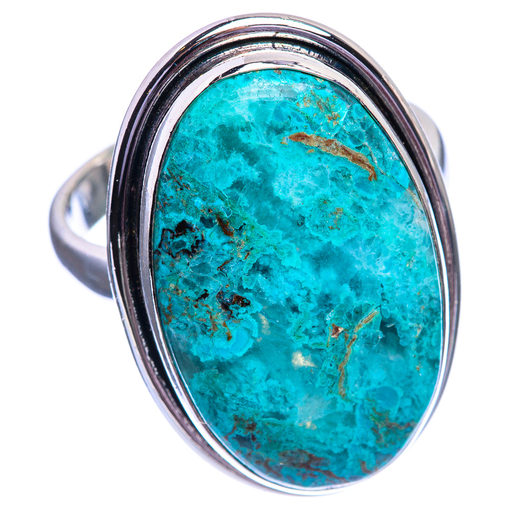 Chrysocolla Ring Size 8.75 (925 Sterling Silver) R142280