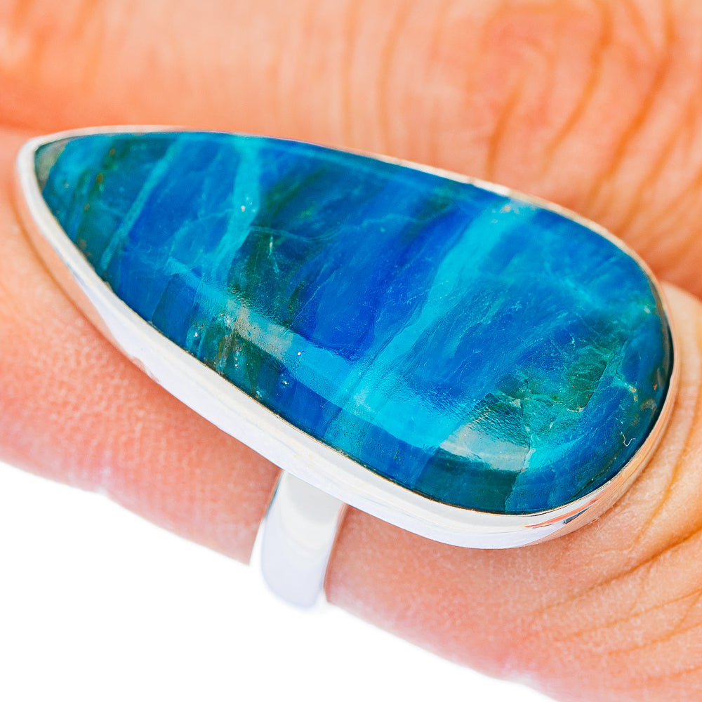 Premium Peruvian Opal Ring Size 6.5 Adjustable (.925 Sterling Silver)