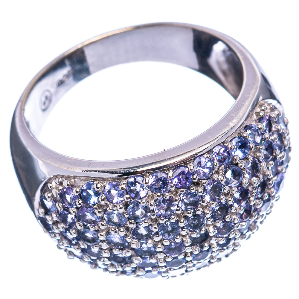 Rare Premium Faceted Tanzanite Ring Size 8.75 (.925 Sterling Silver)