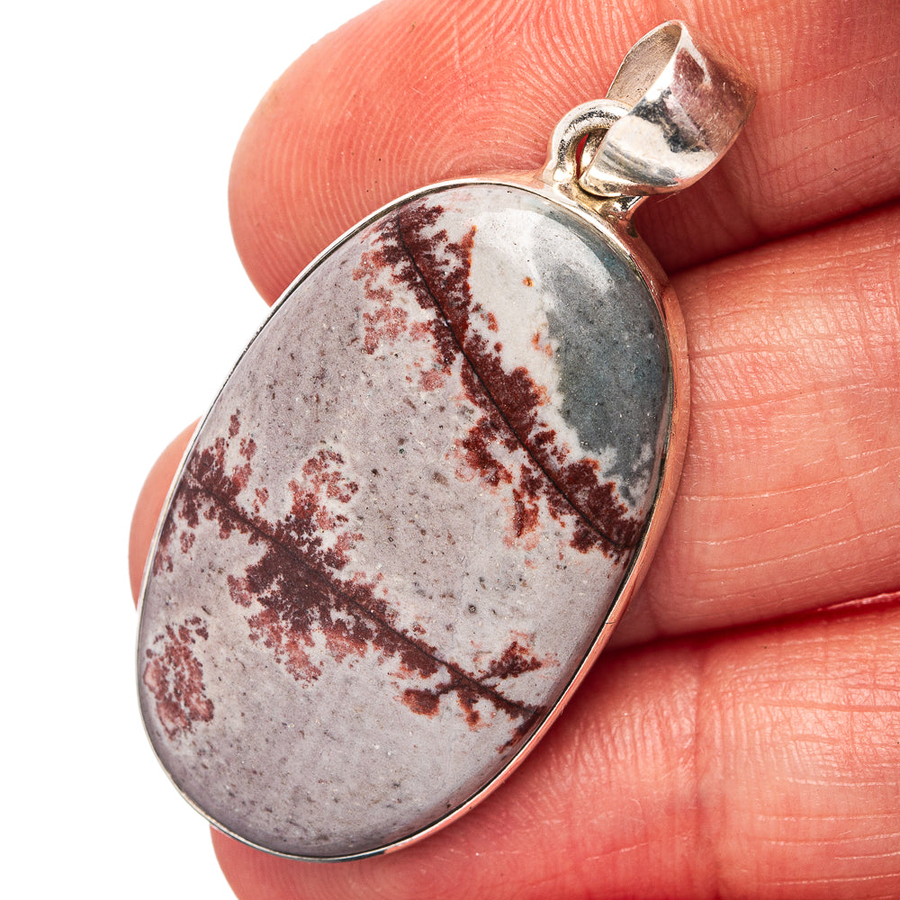 Sonora Dendrite Pendant 1 5/8" (.925 Sterling Silver)