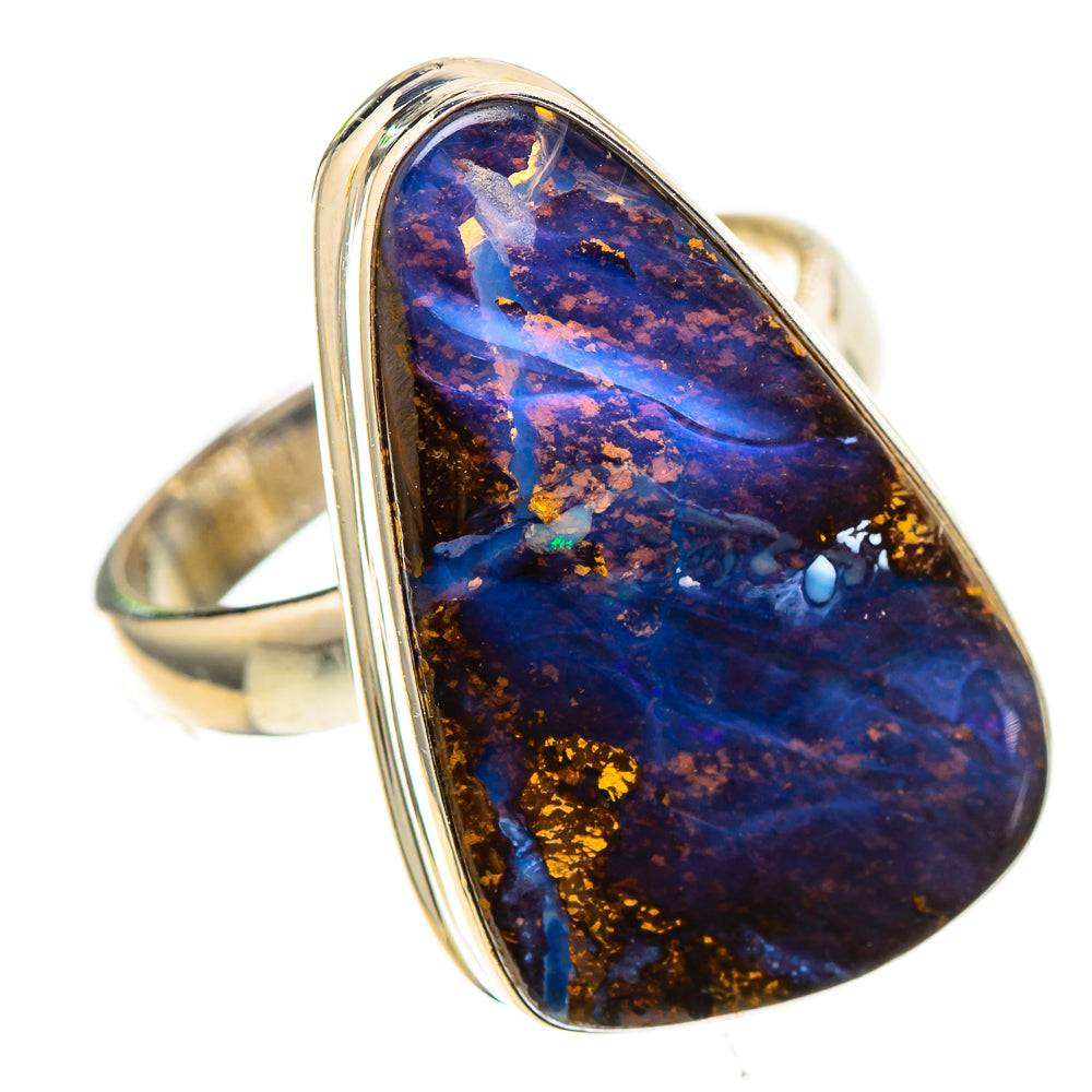 Boulder Opal Ring Size 7.25 (925 Sterling Silver) RING137873