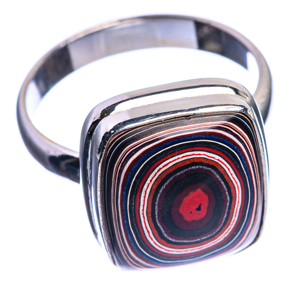 Fordite Ring Size 9.75 (925 Sterling Silver) R144107