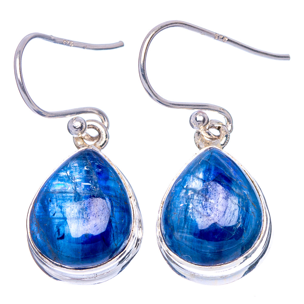 Kyanite Earrings 1 1/8" (925 Sterling Silver) E1871