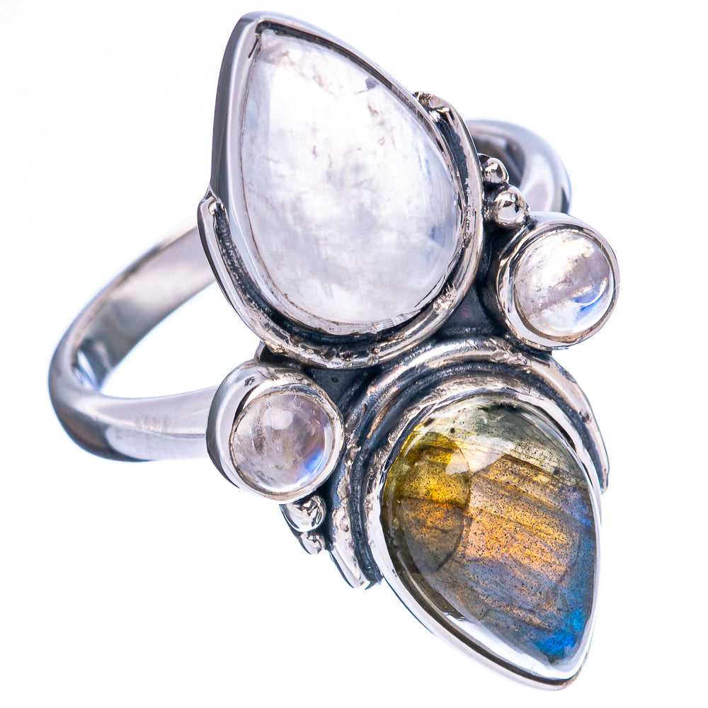 Asc Premium Labradorite Ring Size 8.75 (925 Sterling Silver) R3436