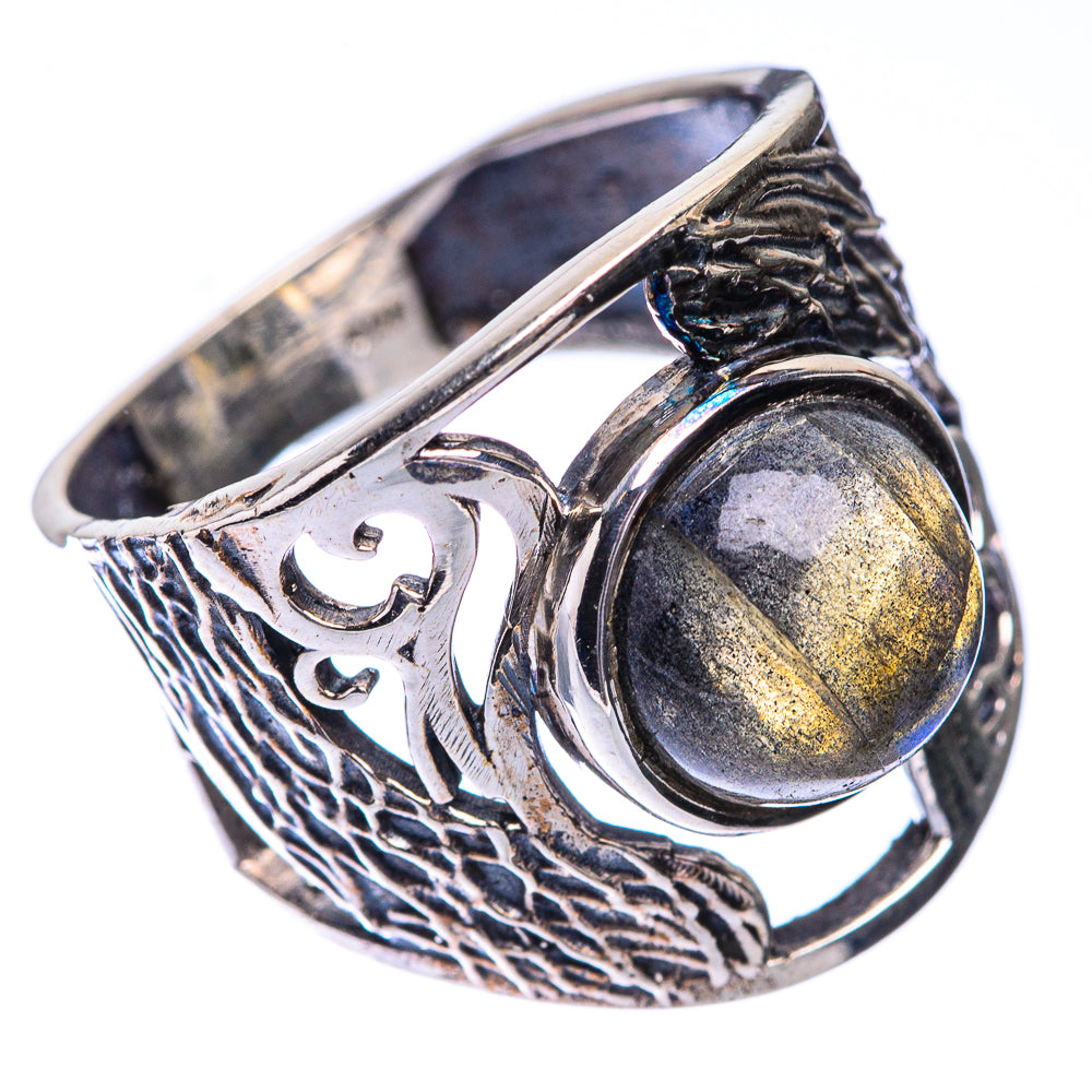 Labradorite Ring Size 6.25 (925 Sterling Silver) R140679