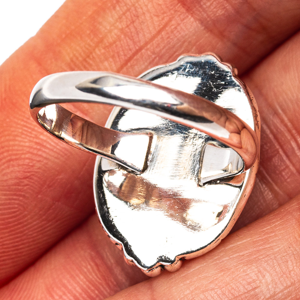 Pink Triplet Opal Ring Size 8.75 (.925 Sterling Silver)