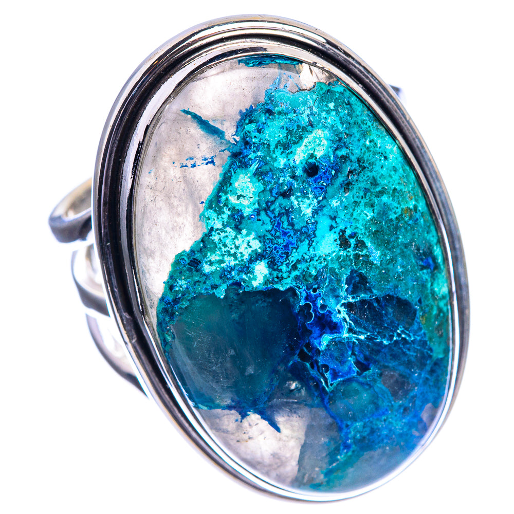 Large Apatite Ring Size 9 (925 Sterling Silver) R144218