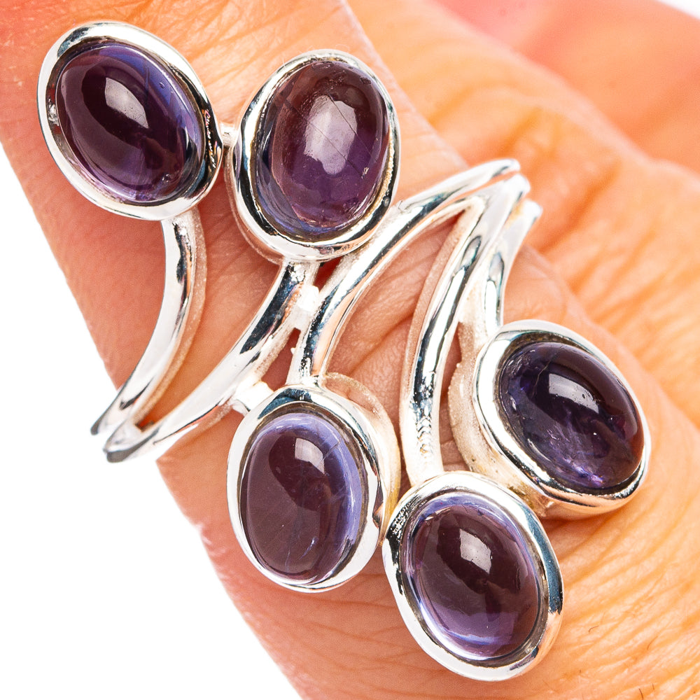 Amethhyst Ring Size 6.25 (.925 Sterling Silver)