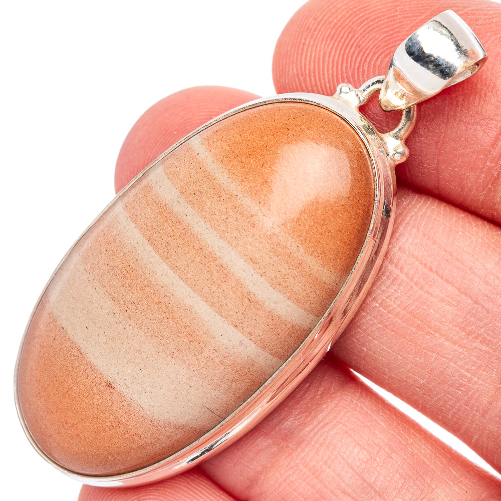 Rare Celestobarite Pendant 1 7/8" (925 Sterling Silver) P44095