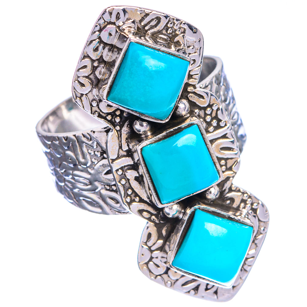Sleeping Beauty Turquoise Ring Size 7 (925 Sterling Silver) R144261