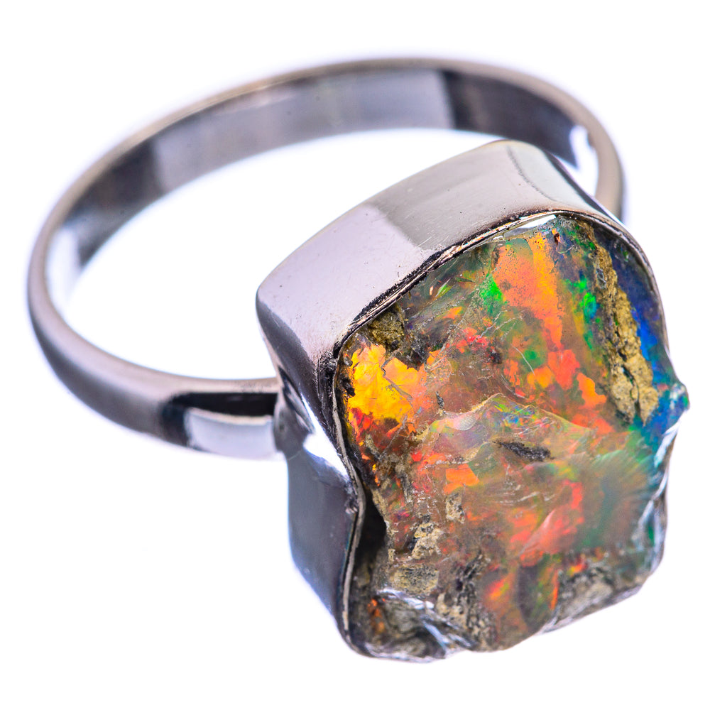 Raw Ethiopian Opal Ring Size 10 (925 Sterling Silver) R142141
