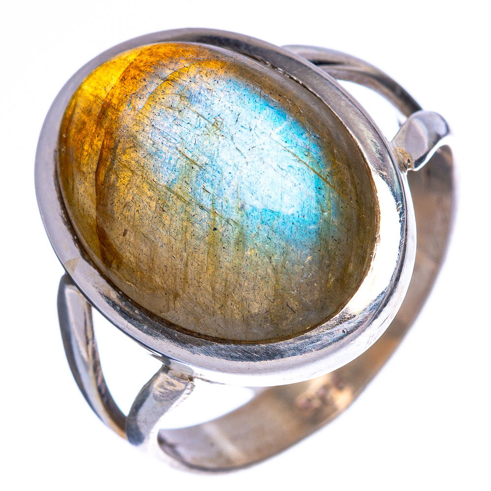Labradorite Ring Size 8.5 (925 Sterling Silver) R146513