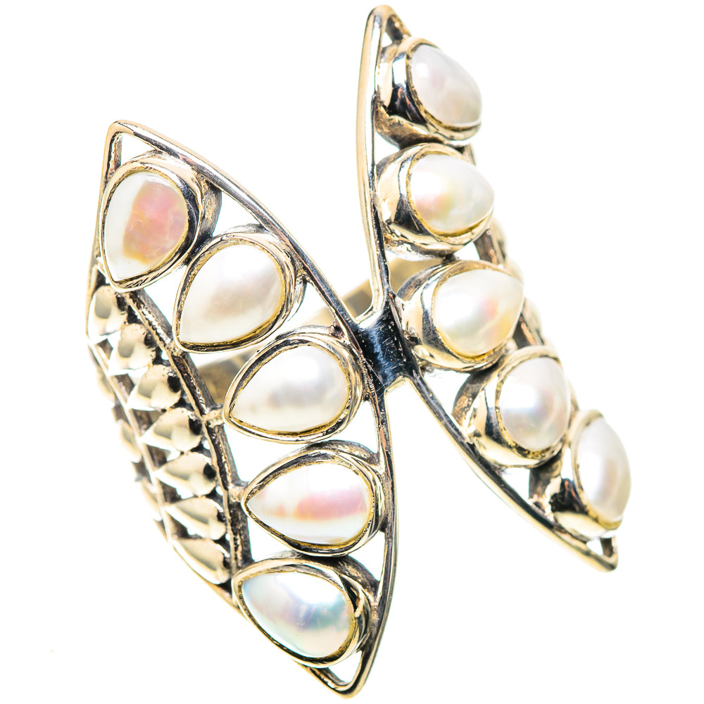 Large Cultured Pearl Ring Size 9.25 (925 Sterling Silver) RING138603