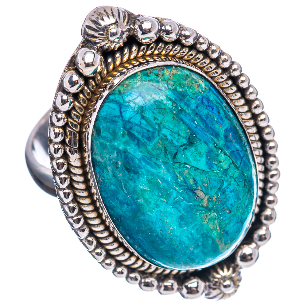 Premium Peruvian Opal Ring Size 10 (.925 Sterling Silver)