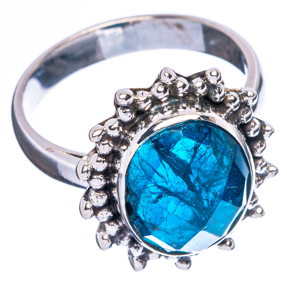 Rare Apatite Ring Size 7 (925 Sterling Silver) R5070