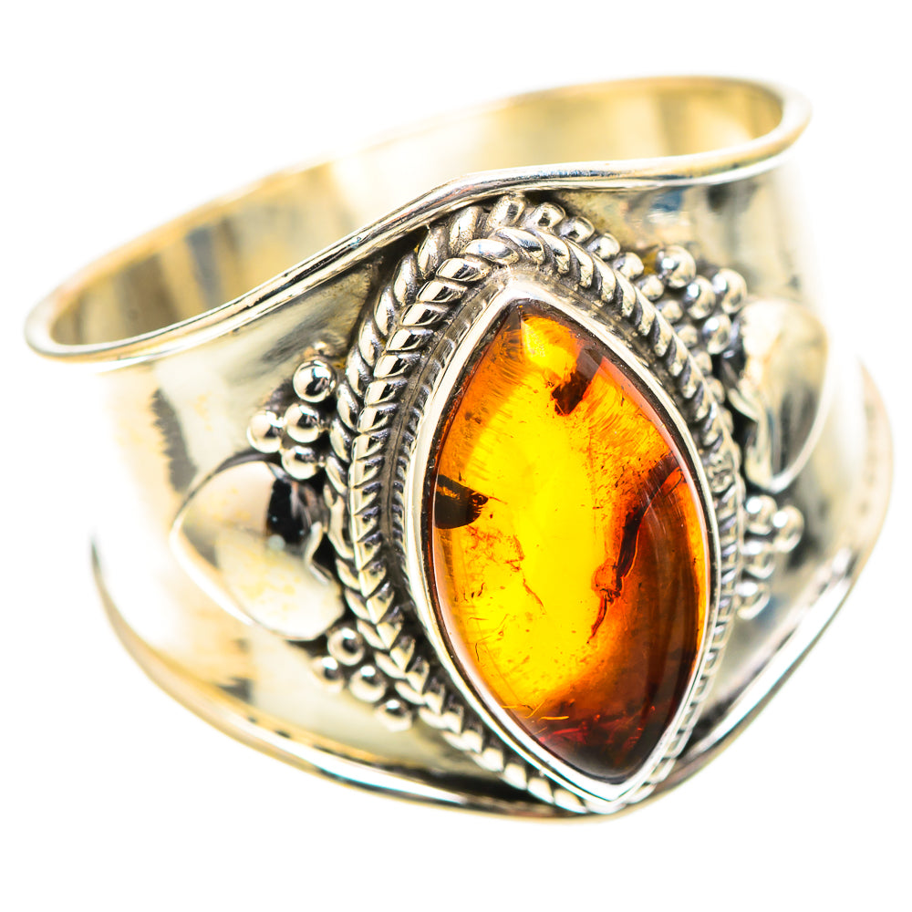Baltic Amber 925 Sterling Silver Ring Size 9.25 (925 Sterling Silver) RING139370