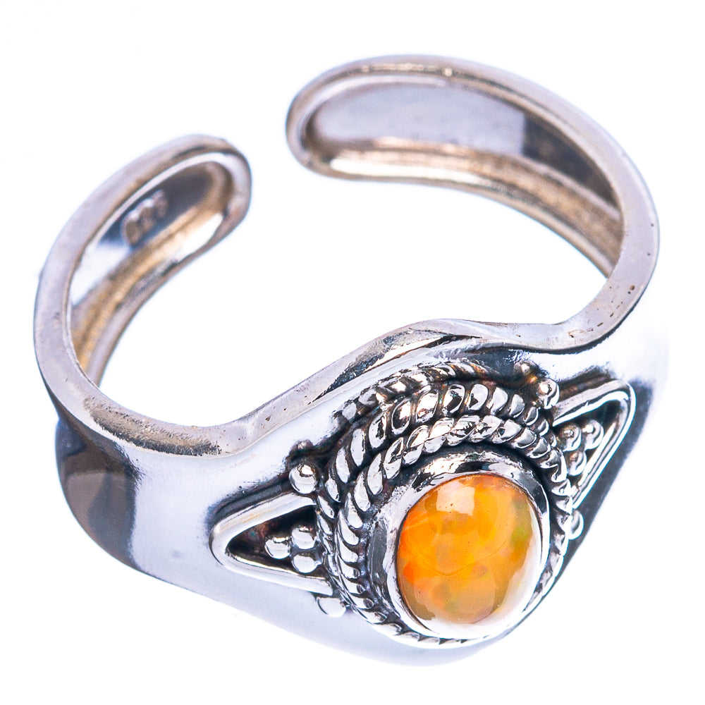 Rare Ethiopian Opal Ring Size 7 (925 Sterling Silver) R3706