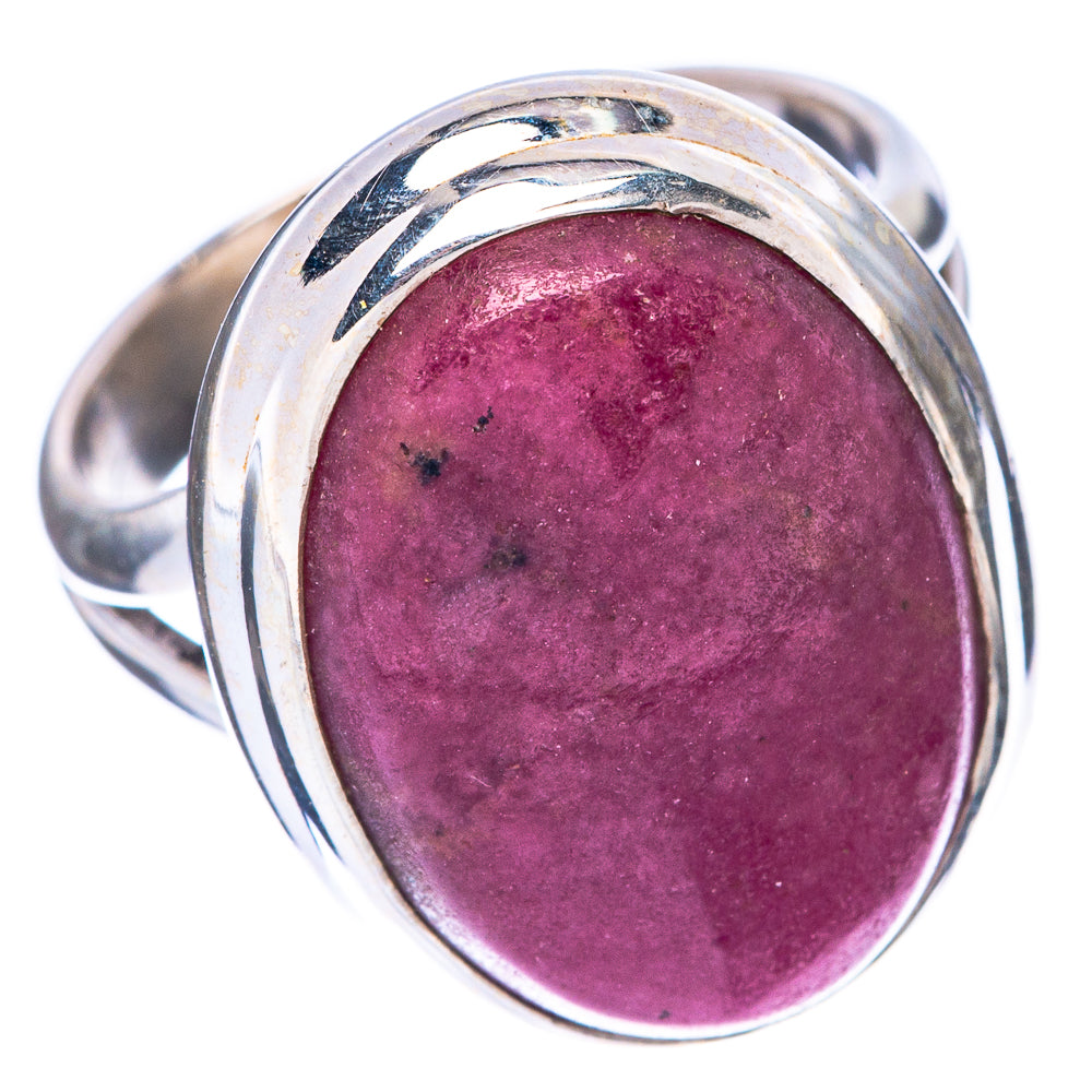 Rhodonite Ring Size 5 (925 Sterling Silver) R1719