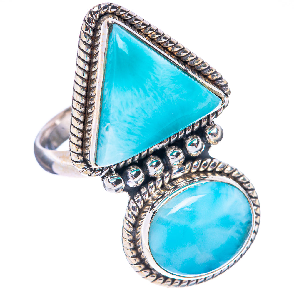 Larimar Ring Size 6.5 (925 Sterling Silver) R1730