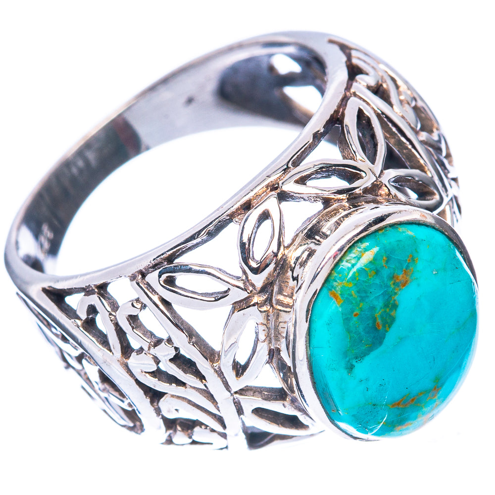 Chrysocolla Ring Size 7 (925 Sterling Silver) R2766