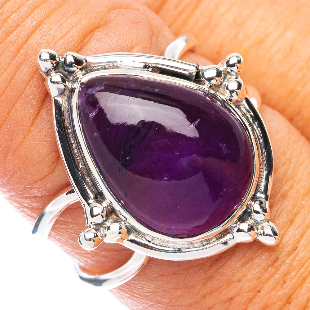 Premium Amethyst Ring Size 7.75 (925 Sterling Silver) RING7692