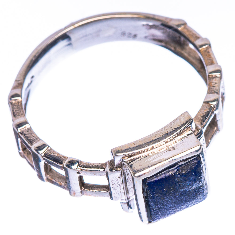 Lapis Lazuli Dainty Ring Size 6.25 (925 Sterling Silver) R147047