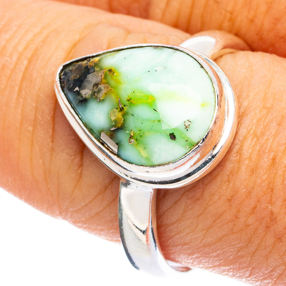 Rare Palomino Turquoise Ring Size 8.75 (925 Sterling Silver) R8197