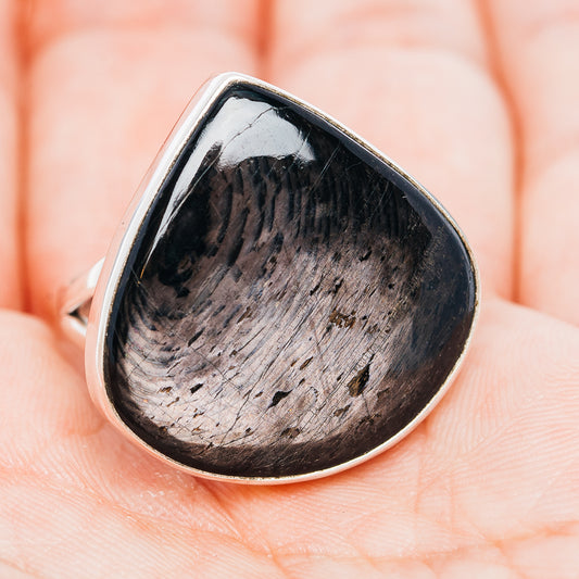 Premium Hypersthene Ring Size 9.5 (.925 Sterling Silver)