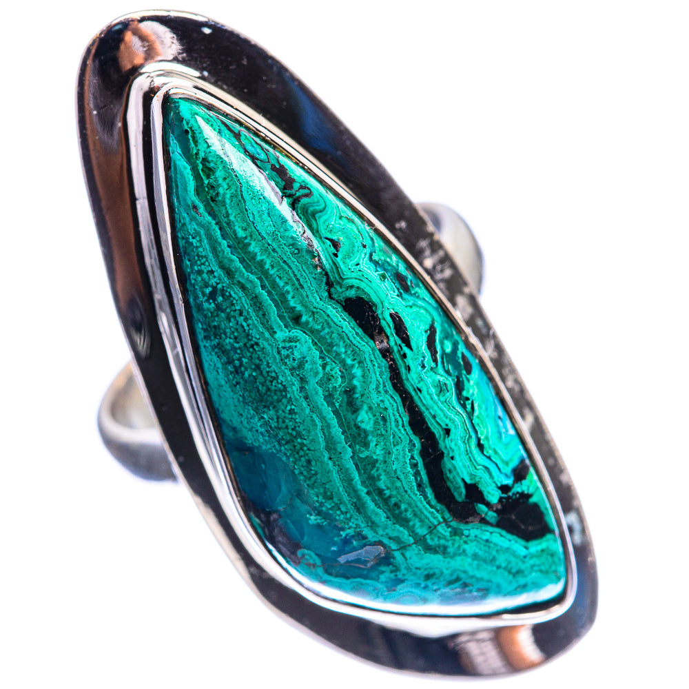 Large Chrysocolla Ring Size 7 (925 Sterling Silver) R143055
