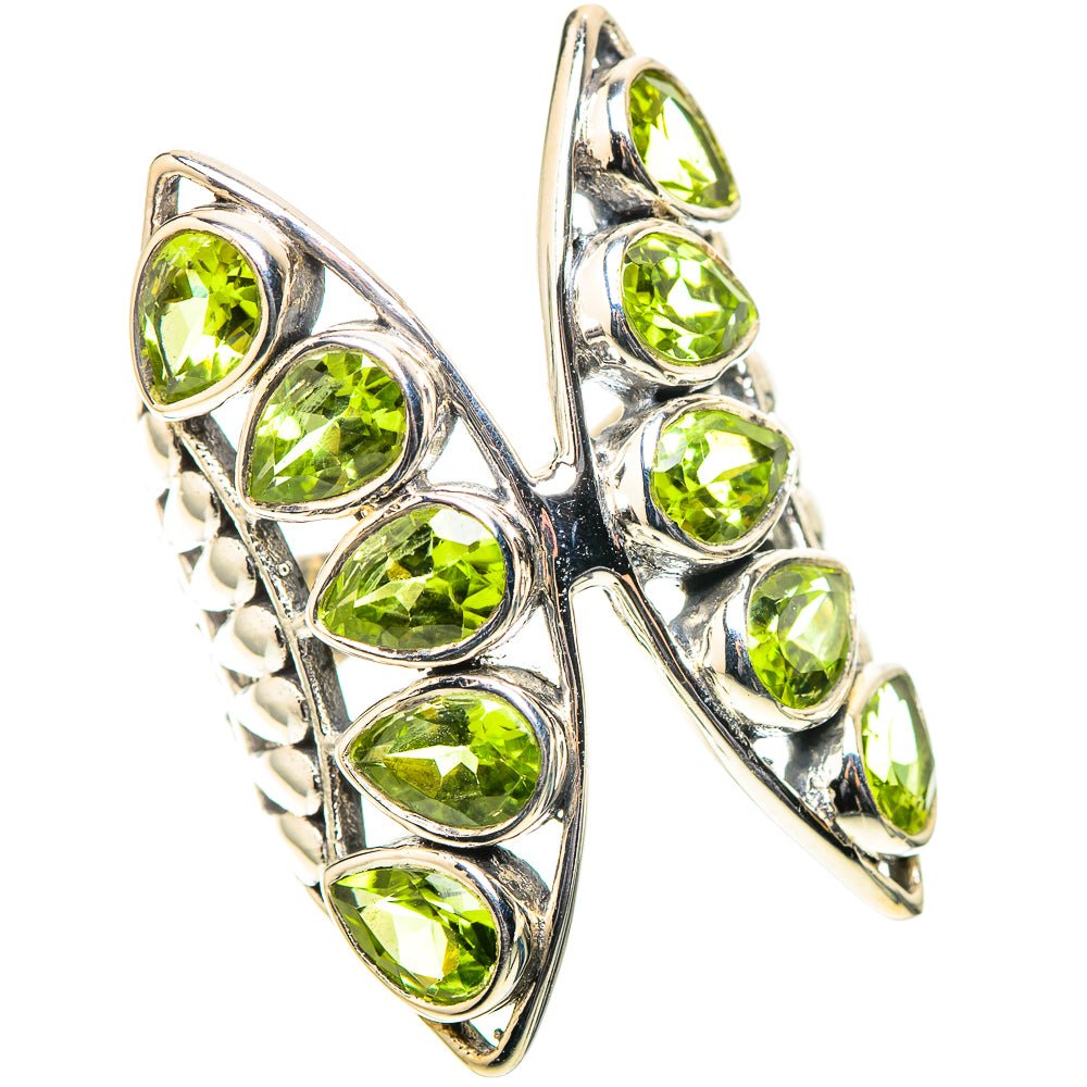 Large Peridot Ring Size 7 (925 Sterling Silver) RING138576