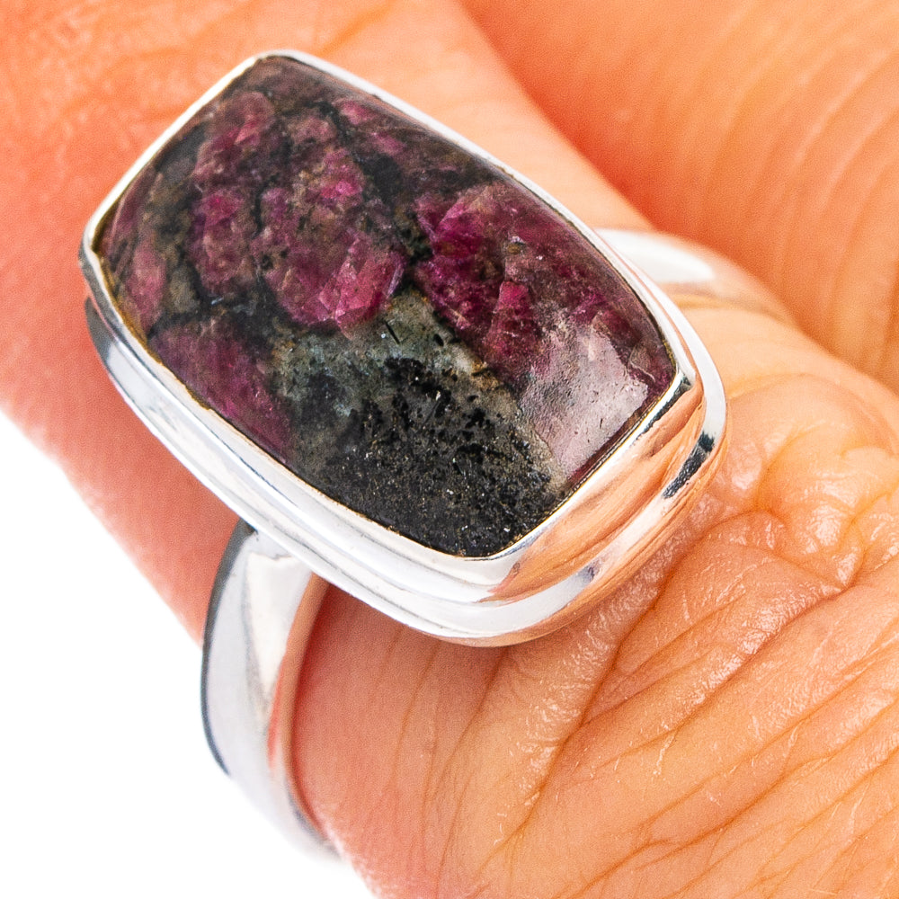 Eudialyte Ring Size 5.75 (.925 Sterling Silver)